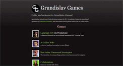 Desktop Screenshot of grundislavgames.com